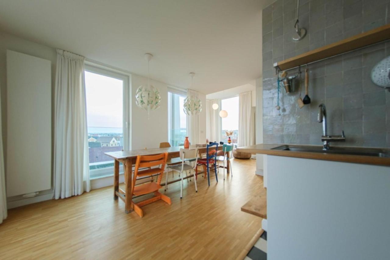 Stijlvolle En Lichtrijke Design Penthouse Met Prachtig Uitzicht Te Wenduine Διαμέρισμα De Haan Εξωτερικό φωτογραφία