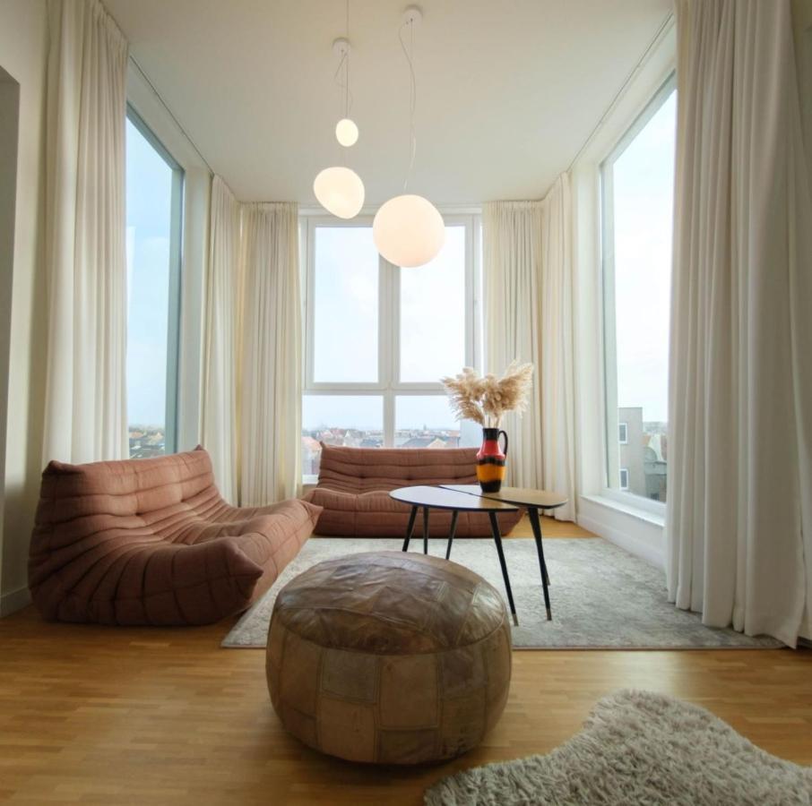 Stijlvolle En Lichtrijke Design Penthouse Met Prachtig Uitzicht Te Wenduine Διαμέρισμα De Haan Εξωτερικό φωτογραφία