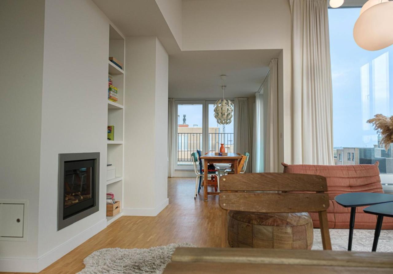 Stijlvolle En Lichtrijke Design Penthouse Met Prachtig Uitzicht Te Wenduine Διαμέρισμα De Haan Εξωτερικό φωτογραφία